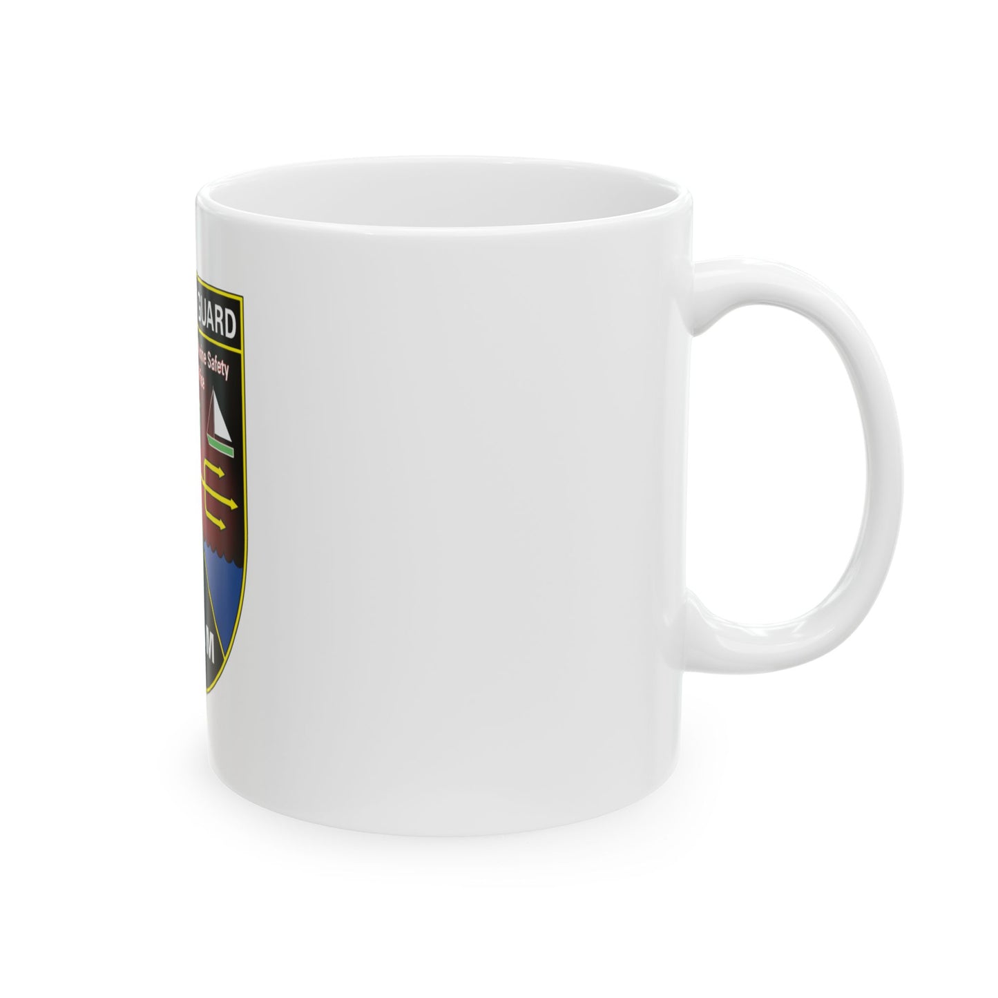 USCG Marianas Sect MSO Guam (U.S. Coast Guard) White Coffee Mug