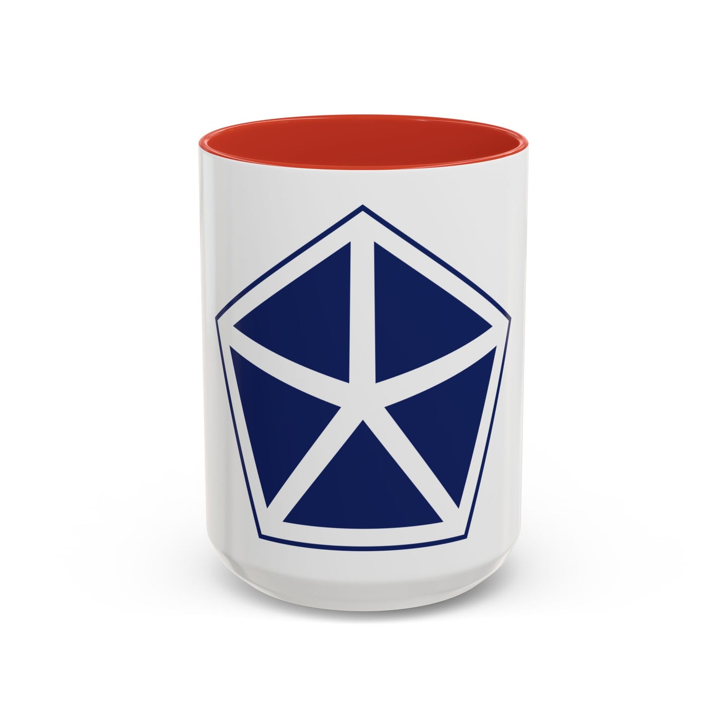V Corps United States (U.S. Army) Accent Coffee Mug