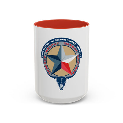 USCG Sector AS Corpus ChristiTX (U.S. Coast Guard) Accent Coffee Mug