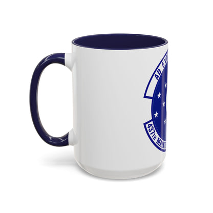 437th Maintenance Squadron (U.S. Air Force) Accent Coffee Mug