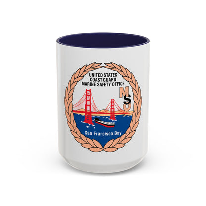 USCG MSO San Francisco Bay (U.S. Coast Guard) Accent Coffee Mug