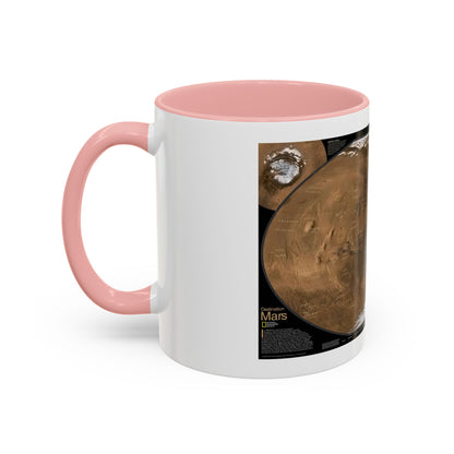 Space - MARS (2001) (Map) Accent Coffee Mug