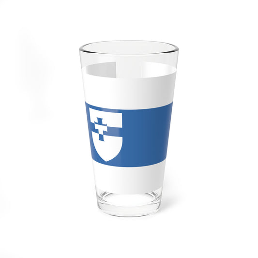 Flag of Bodajk (Hungary) Pint Glass 16oz