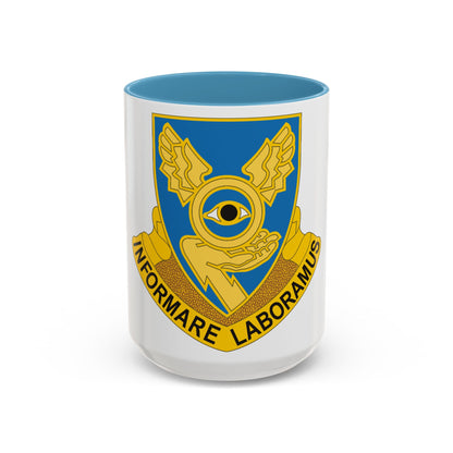 1st Military Intelligence Battalion (U.S. Army) Accent Coffee Mug