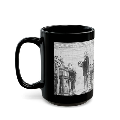 Fancy Town (2) - Black Coffee Mug