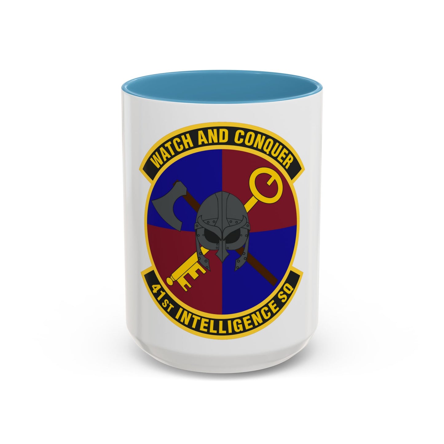 41 Intelligence Squadron ACC (U.S. Air Force) Accent Coffee Mug