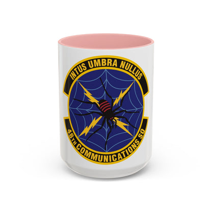 48 Communications Squadron USAFE (U.S. Air Force) Accent Coffee Mug