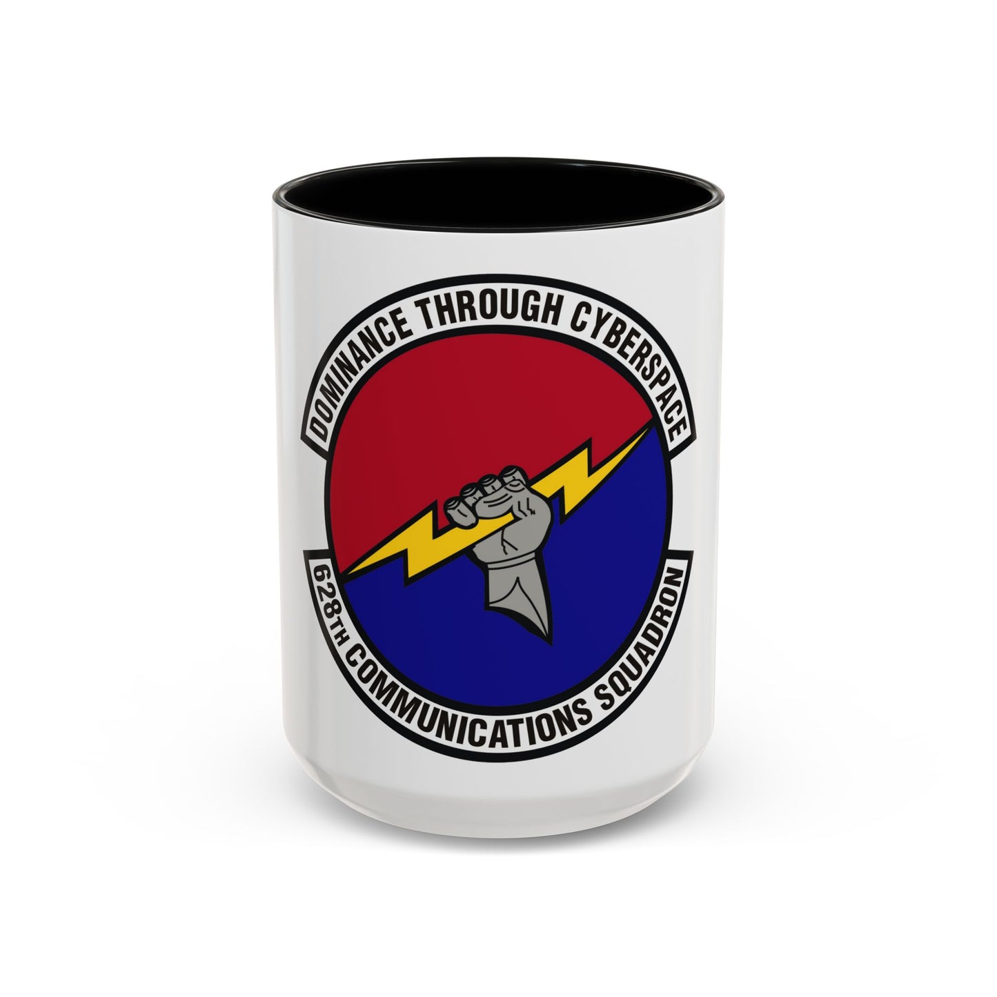 628th Communications Squadron (U.S. Air Force) Accent Coffee Mug