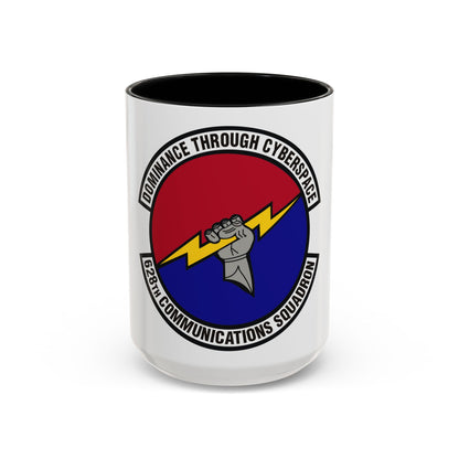 628th Communications Squadron (U.S. Air Force) Accent Coffee Mug