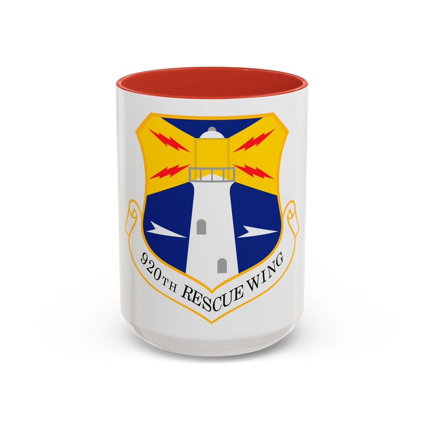 Tasse à café décorative 920e escadre de sauvetage (US Air Force)