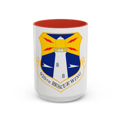 920th Rescue Wing (U.S. Air Force) Accent Coffee Mug