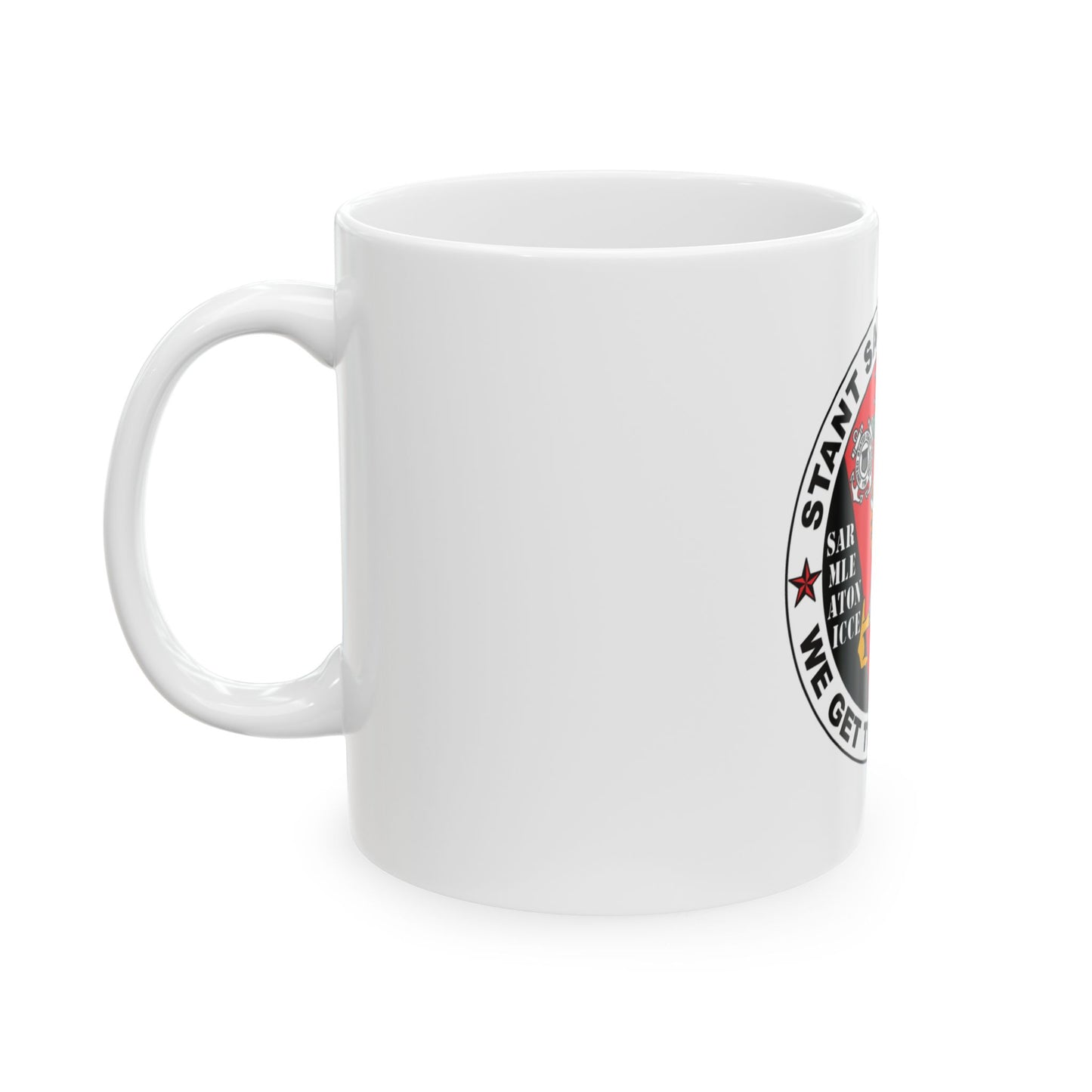 USCG STANT Saginaw River NEW 09 (U.S. Coast Guard) White Coffee Mug