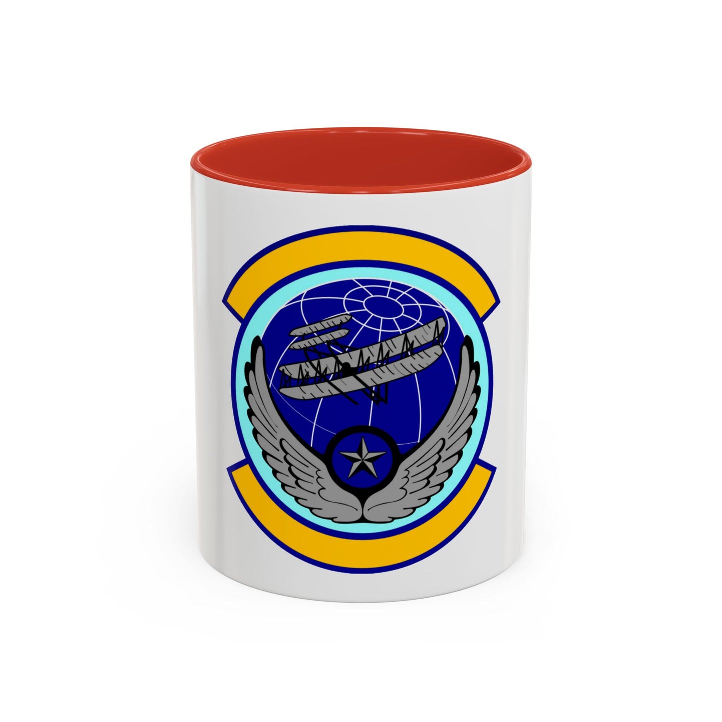 916 Aircraft Maintenance Squadron AFRC (U.S. Air Force) Accent Coffee Mug