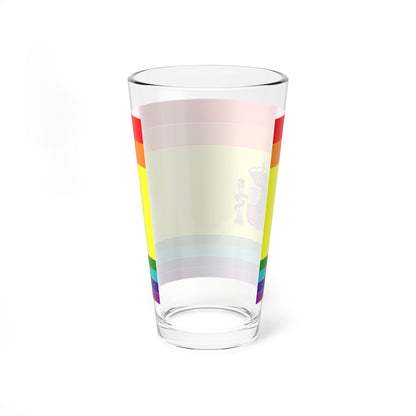 Flag of LGBT Spain (Spain) Pint Glass 16oz