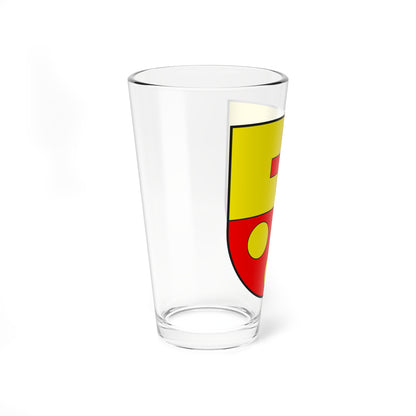Landarenca wappen (Switzerland) (Coat of Arms) Pint Glass 16oz