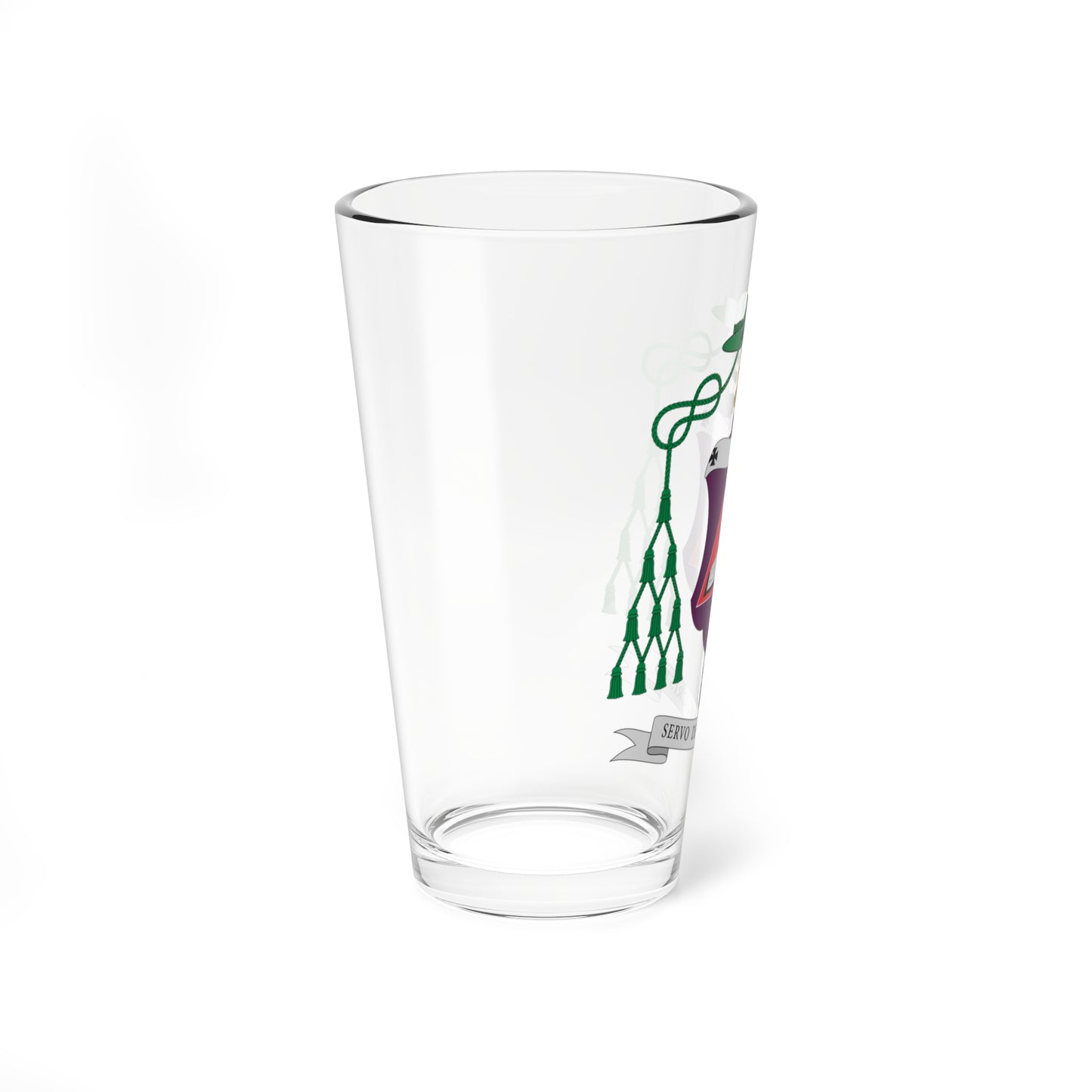 Escudo de Adelar Baruffi (Spain) (Coat of Arms) Pint Glass 16oz