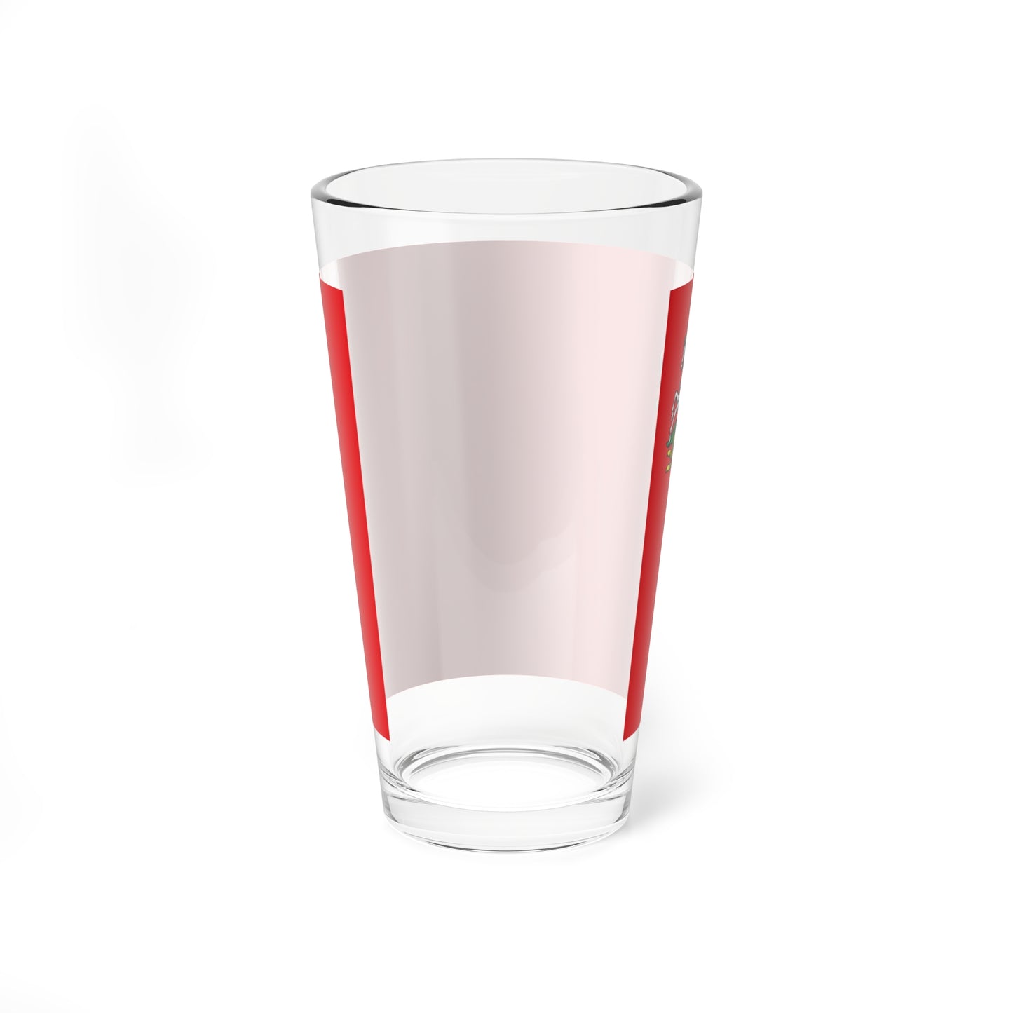 Flag of Moscow Oblast large (Russia) Pint Glass 16oz