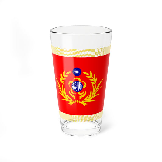 ROC RMF Unit Flag (China) Pint Glass 16oz
