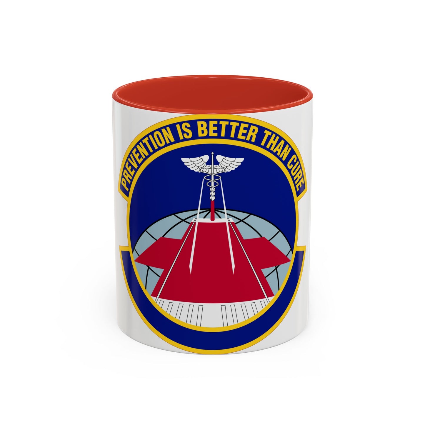 56 Operational Medical Readiness Squadron AETC (U.S. Air Force) Accent Coffee Mug