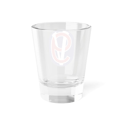 95th Infantry Division (U.S. Army) Shot Glass 1.5oz