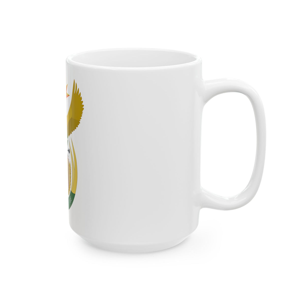 Coat of arms of South Africa - White Coffee Mug