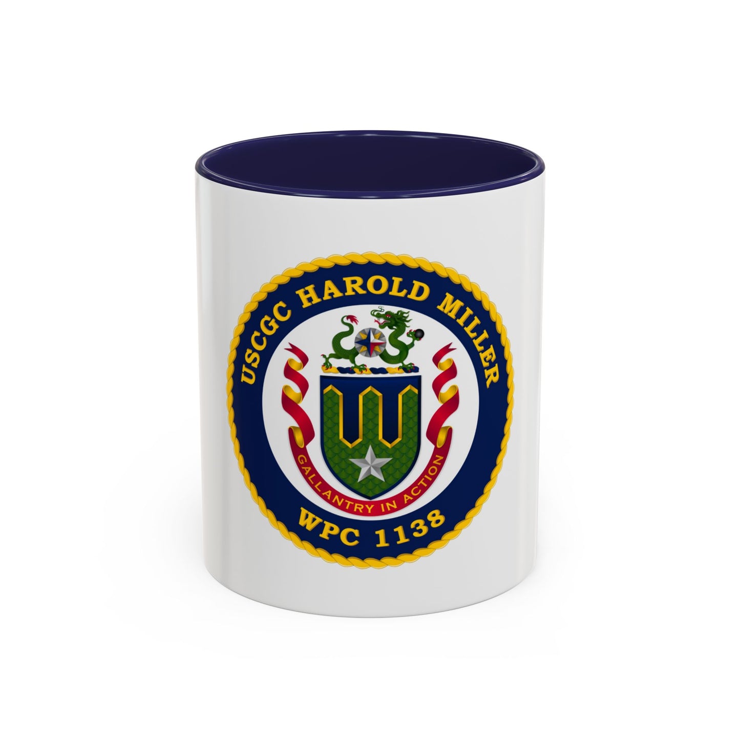 USCGC Harold Miller WPC 1138 (U.S. Coast Guard) Accent Coffee Mug