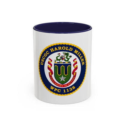 USCGC Harold Miller WPC 1138 (U.S. Coast Guard) Accent Coffee Mug
