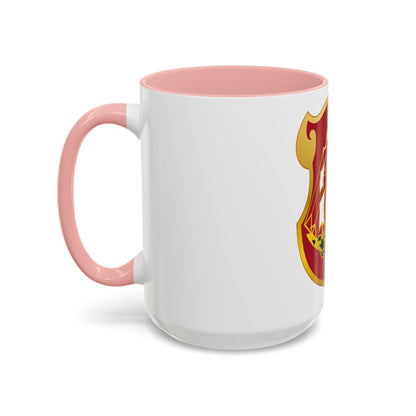 9 Antiaircraft Artillery Gun Battalion (U.S. Army) Accent Coffee Mug