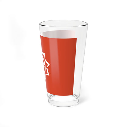Flag of Fukushima Fukushima (Japan) Pint Glass 16oz