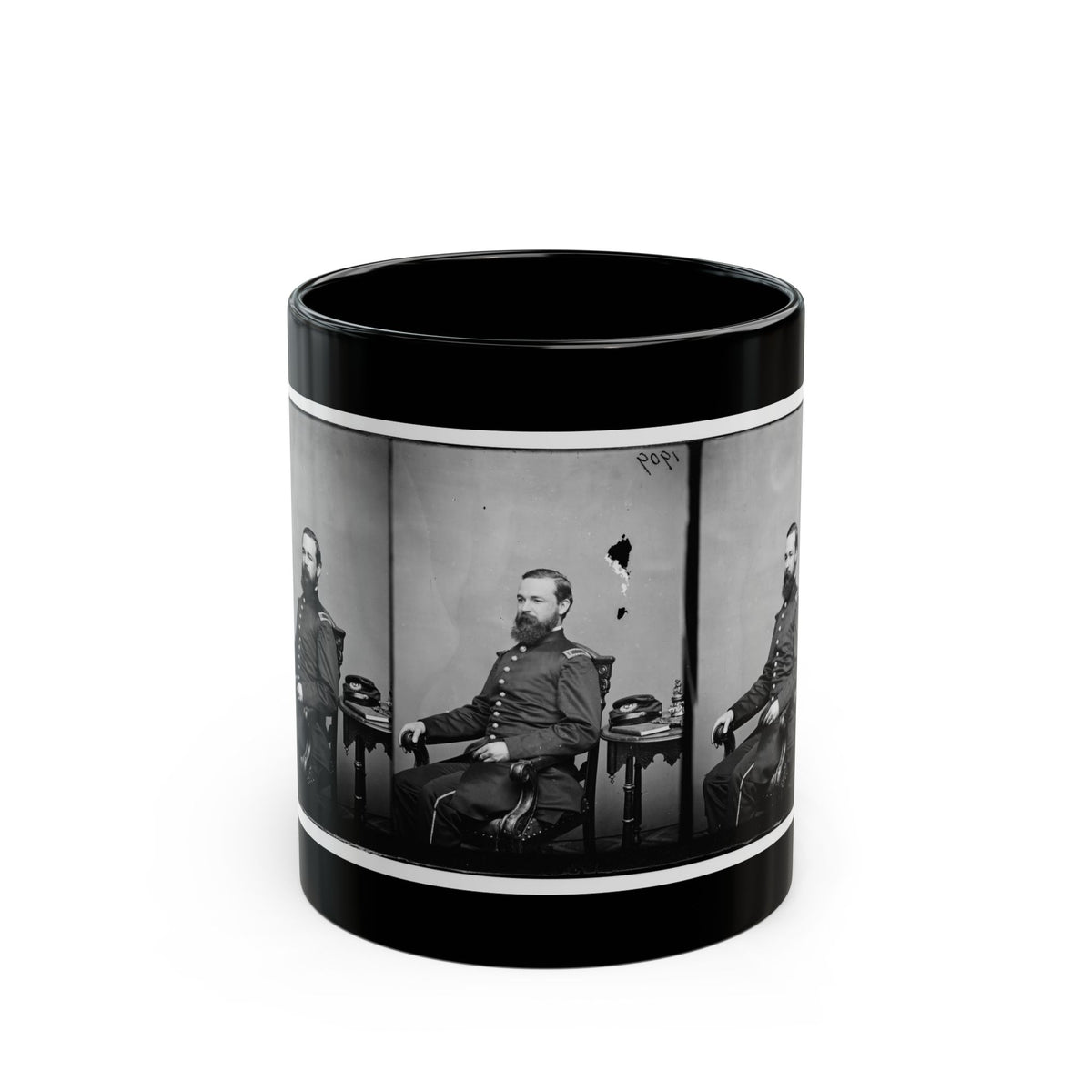 1909 Ass't. Surg. J.W.S. Gouley (U.S. Civil War) Black Coffee Mug