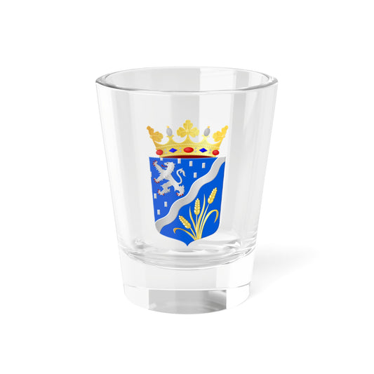 Haarlemmermeer wapen 2018 (Netherlands) (Coat of Arms) Shot Glass 1.5oz