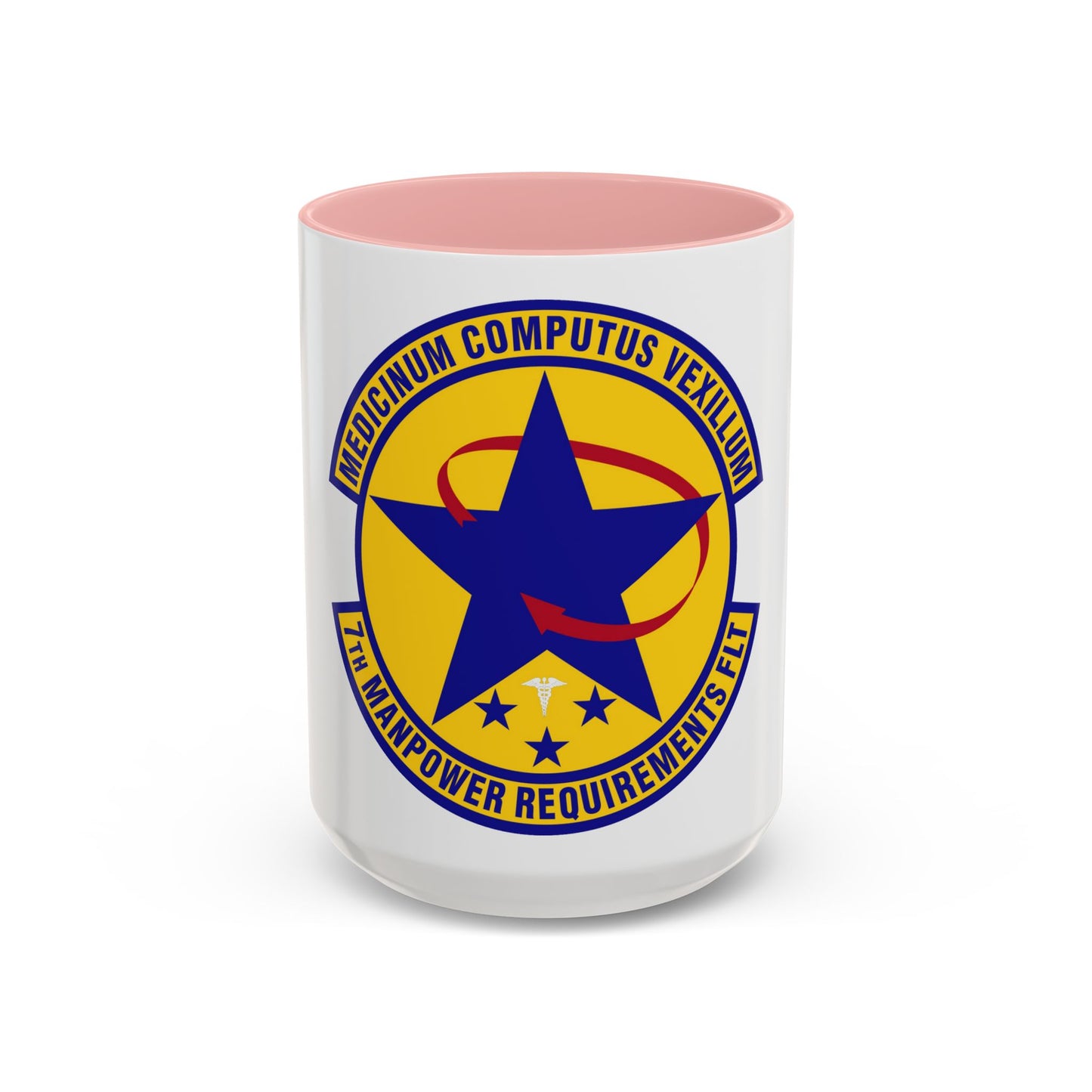 7 Manpower Requirements Flight AFMA (U.S. Air Force) Accent Coffee Mug