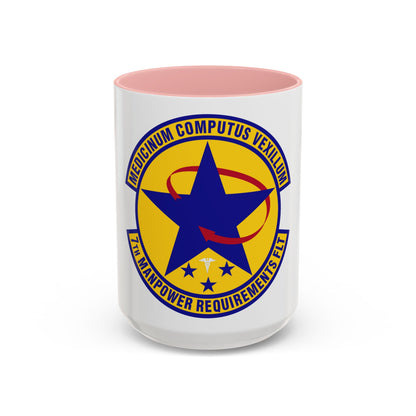 7 Manpower Requirements Flight AFMA (U.S. Air Force) Accent Coffee Mug