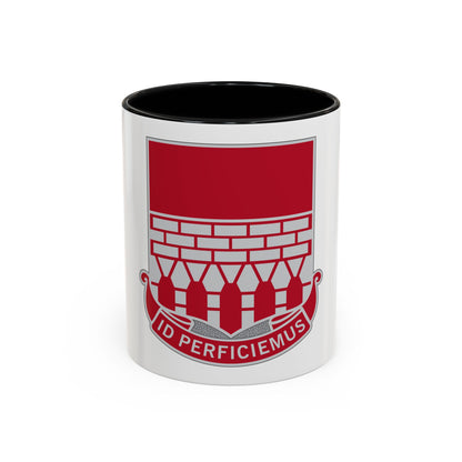 12 Engineer Battalion (U.S. Army) Accent Coffee Mug