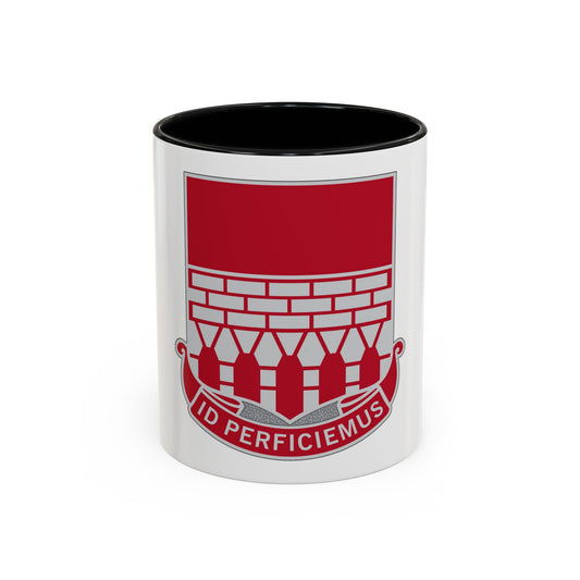 12 Engineer Battalion (U.S. Army) Accent Coffee Mug