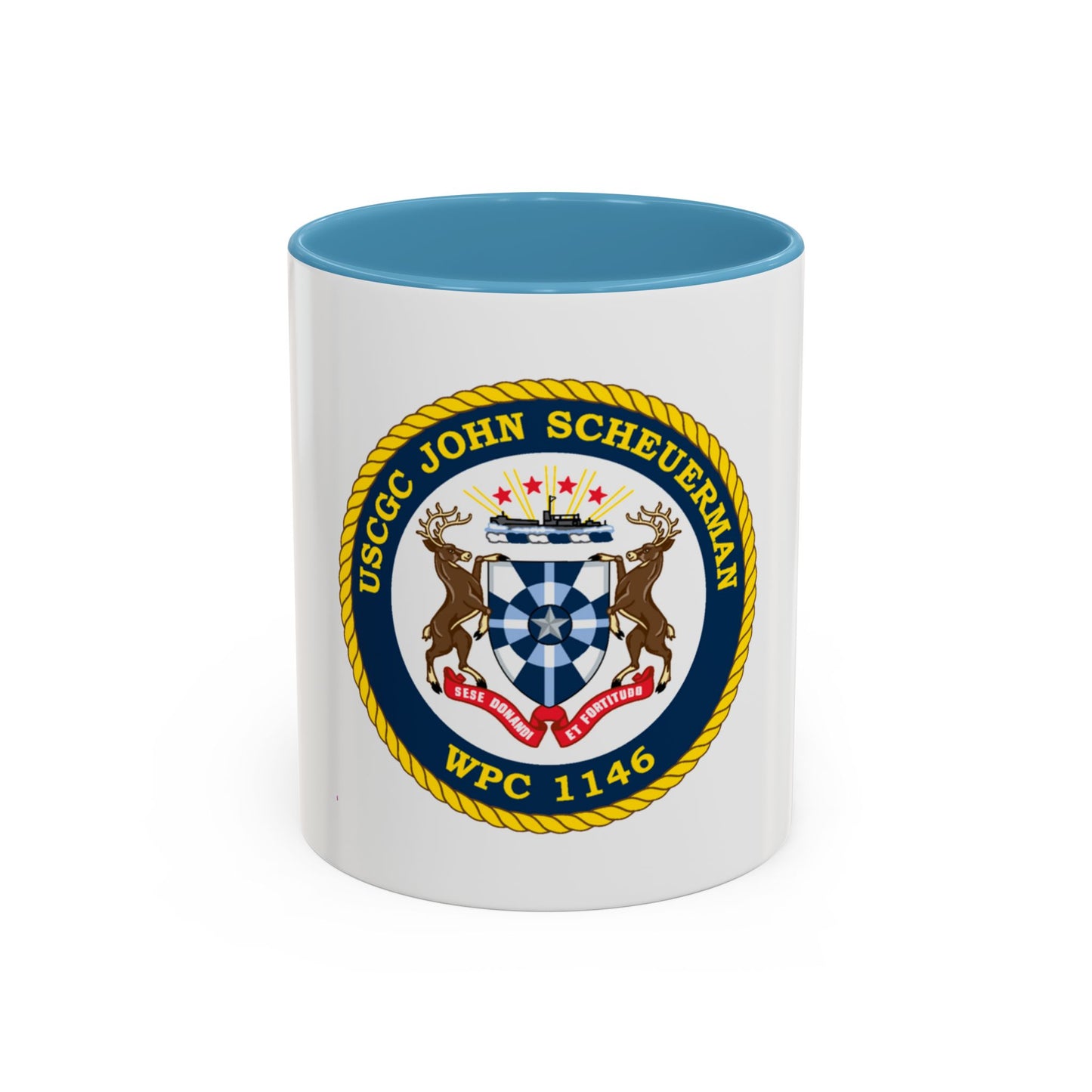 UUSCGC John Scheuerman WPC 1146 (U.S. Coast Guard) Accent Coffee Mug