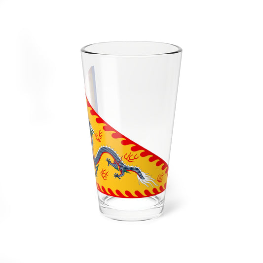 Junk Boat Flag (China) Pint Glass 16oz