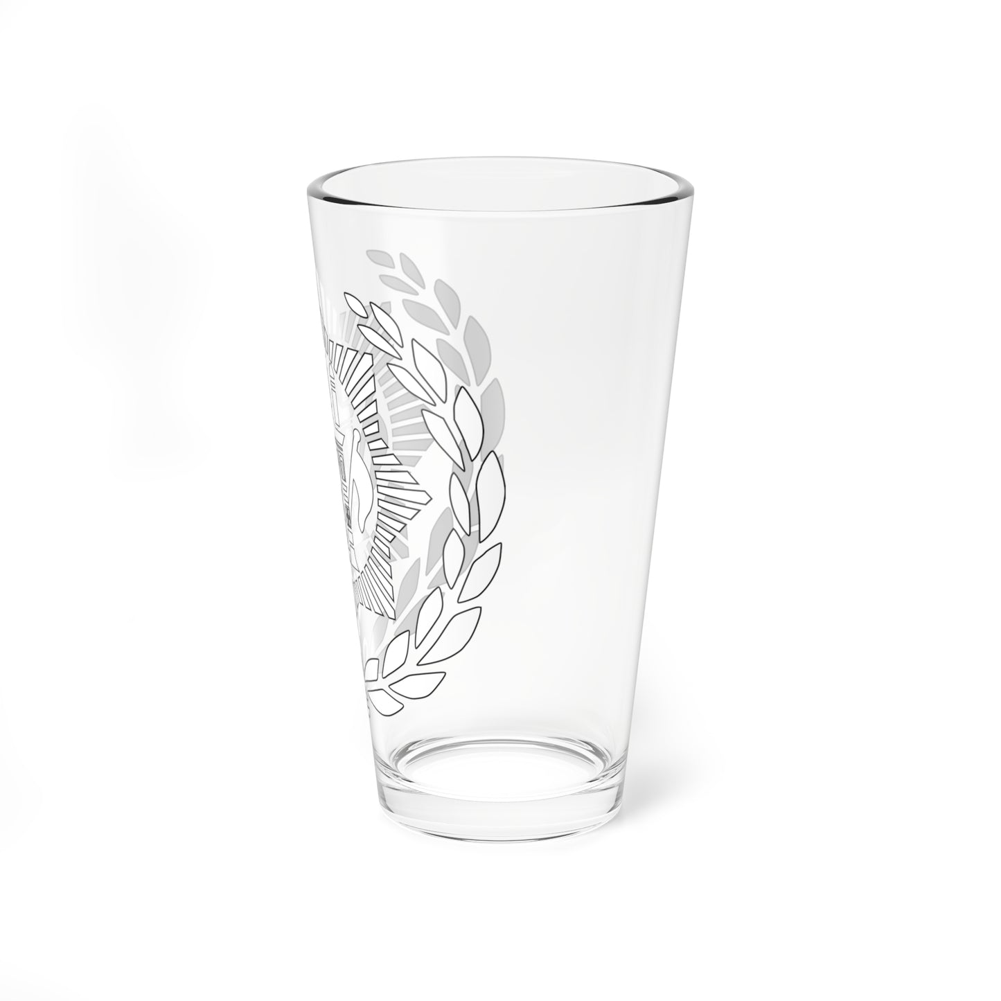 Emblem of Afghanistan 1929 (Afghanistan) (Coat of Arms) Pint Glass 16oz