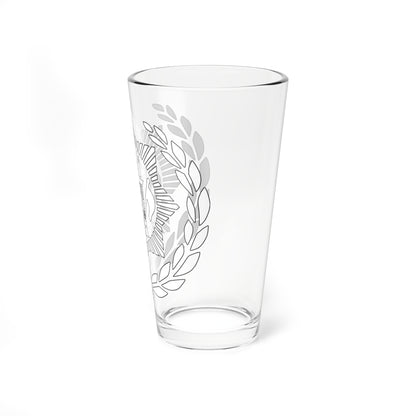 Emblem of Afghanistan 1929 (Afghanistan) (Coat of Arms) Pint Glass 16oz