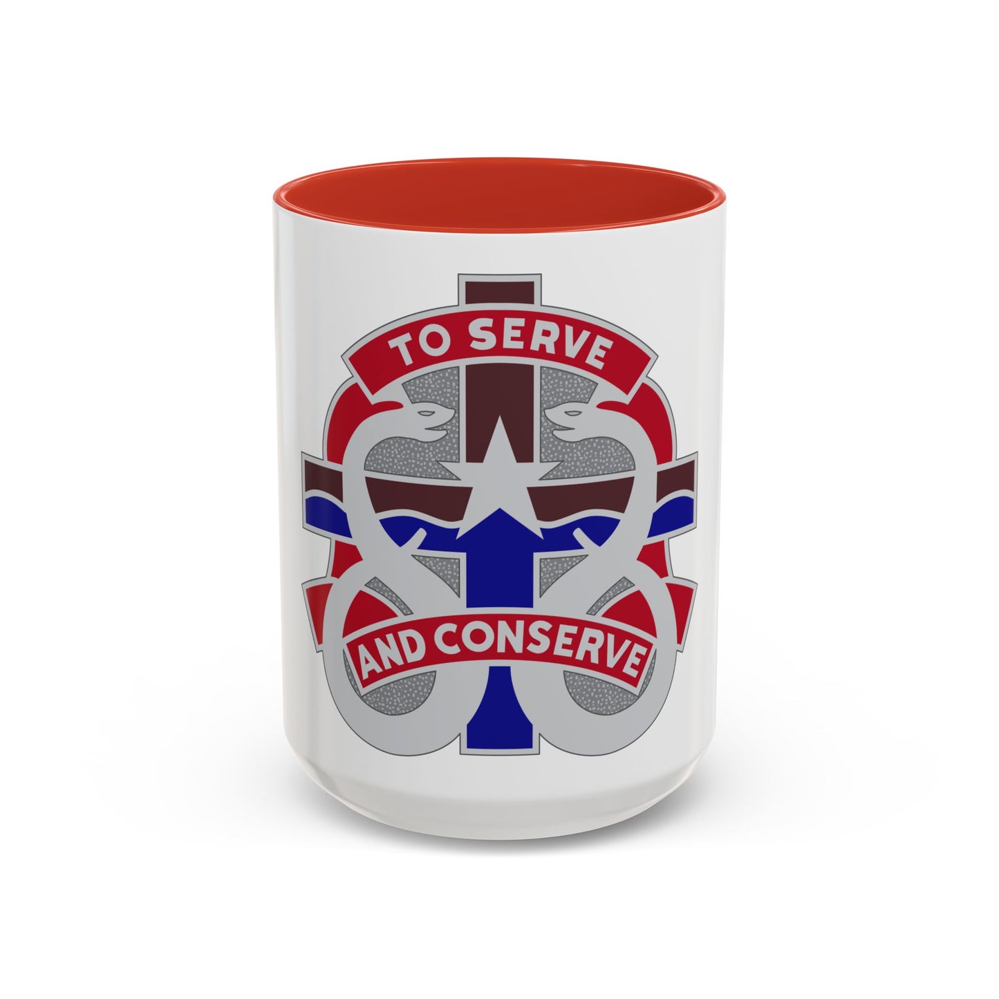 18 Field Hospital (U.S. Army) Accent Coffee Mug