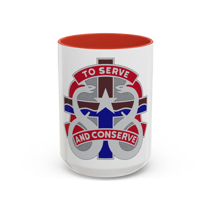 18 Field Hospital (U.S. Army) Accent Coffee Mug