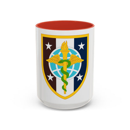 Uniformed Services University of the Health Sciences (U.S. Army) Accent Coffee Mug