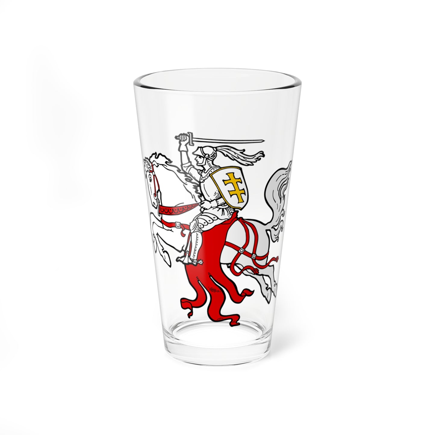 Vytis of Antanas Žmuidzinavičius 1917 (Lithuania) (Coat of Arms) Pint Glass 16oz