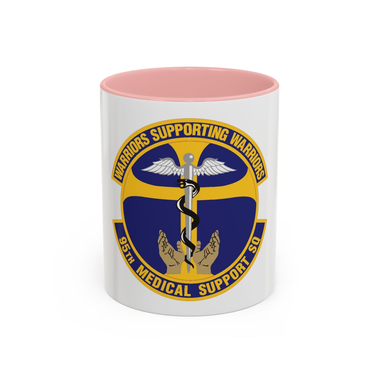 95th Medical Support Squadron (U.S. Air Force) Accent Coffee Mug