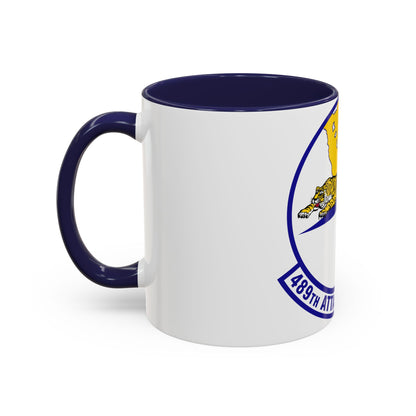 489 Attack Sq ACC (U.S. Air Force) Accent Coffee Mug