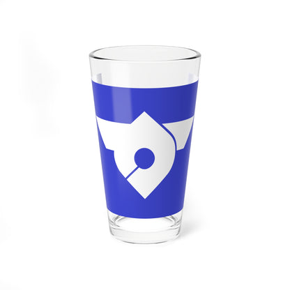 Flag of Kawai Iwate 1964-2010 (Japan) Pint Glass 16oz