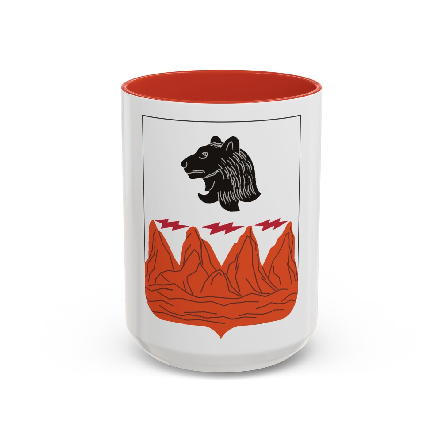 4 Signal Battalion 2 (U.S. Army) Accent Coffee Mug