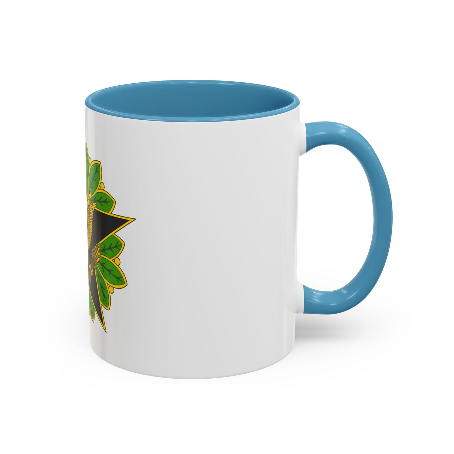 Staff Identification Badge (U.S. Army) Accent Coffee Mug