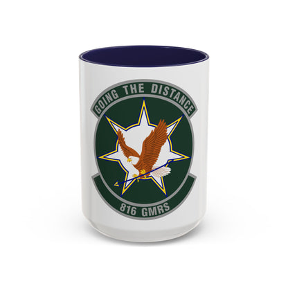 816th Global Mobility Readiness Squadron (U.S. Air Force) Accent Coffee Mug