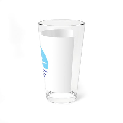 Flag of Izumi Kagoshima (Japan) Pint Glass 16oz